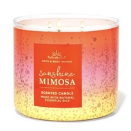 เทียนหอม Bath&Body Works 3-wicks candle ขนาดใหญ่ 411 g. Champagne Toast/Bergamot Waters/Cactus Bloss