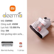Máy hút bụi giường nệm DEERMA CM980 CM990 Công suất 450W Lực hút 13000Pa - hút bụi diệt khuẩn UVC
