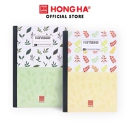 Sổ bìa bồi / sổ giáo án kẻ ngang Hồng Hà 420 trang Patterns định lượng 58gsm (mã: 4552) bìa mới 2025