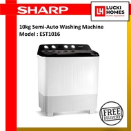 Sharp Semi-Auto Washing Machine 14kg Semi-Auto Washing Mach EST1416