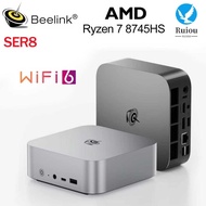 New Beelink SER8 Mini Gaming PC AMD Ryzen 7 8745HS DDR5 24GB/32GB 1TB PCIe4.0 SSD WIFI6 BT5.2 2.5Gbp