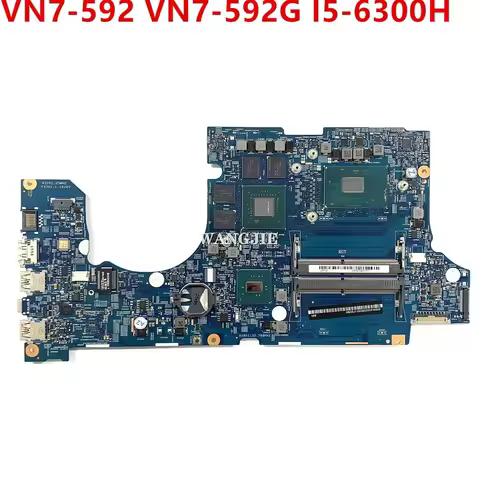 For Acer Aspire VN7-592 VN7-592G Laptop Motherboard NBG6J11002 14302-1M 448.06B08.001M With I5-6300H