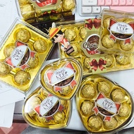 LTYP CHOCOLATE Gift Chocolate T8 Decker/ T8 Rectangle Heart Chocolate 3pcs /Good For Gift Valentine'