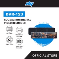 Dynaquest DVR-123 12'' Room Mirror Digital Video Recorder 3 Way