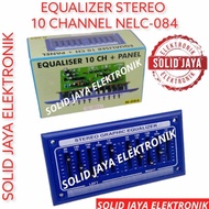 Termurah!!! EQUALIZER 10CH STEREO PLUS PANEL EQUALIZER 10 CHANNEL PLUS
