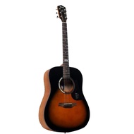 Mantic GT-1D กีตาร์โปร่ง GT1D จัดส่งฟรี +ฟรีกระเป๋า และอุปกรณ์ Music Arms