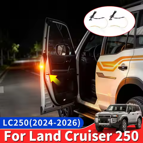 For 2024-2026 Toyota Land Cruiser 250 LC250 FJ250 LED Car Door Warning Light Safety Upgrade Modifica