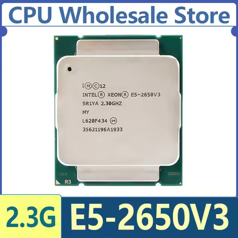 Intel Xeon E5-2650V3 E5 2650V3 E5 2650 V3 2.3 GHz Ten-Core Twenty-Thread CPU Processor 25M 105W LGA 
