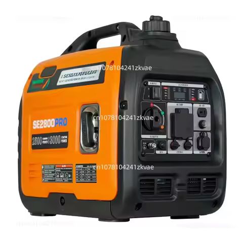 Gasoline generator household miniature 220V silent frequency conversion 3kw RV outdoor portable camp