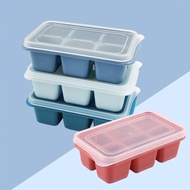 Bekas Ais dengan penutup Ice cube mold with lid portable ice maker cube ice tray