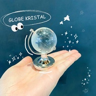 Mini Crystal Globe Creative Desktop Decoration Table Decoration Crystal Ball Display