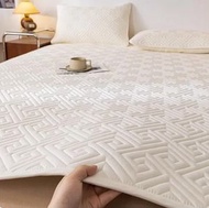 夏季涼床褥套裝（床褥墊+枕頭套*2）#軟墊#防滑墊#可水洗#床笠#床褥#床單#床套#床墊#床褥保護套#送枕頭套