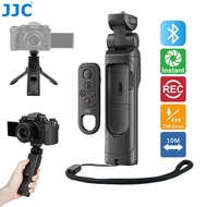 JJC TP-F1 Bluetooth Remote Shutter Mini Tripod Grip TG-BT1 Vlogging Wireless Shooting Handle for Fuji Camera Fujifilm X100VI XS20 XS10 XT30II XT30 XT5 XT4 XT3 XH2 XH2S X-S20 X-S10 X-T30 II X-T5 X-T4 X-T3 X-H2S X-H2