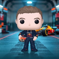 Ready Stock Funko Funko pop F1 Racing Car Red Bull Fleet Max S4 Vista Pan with Helmet Peripheral Fig