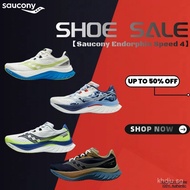 【Joys STOPAN】New Model!!  Saucony Endorphin Speed 4 Men's/Women's Running Shoes with Carbon Fiber In