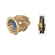 Attractive Aag0050Sb Bs-6121 A1A2 Brass Gland Size 50S Wo Armour 31.5-37.0Mm Ip66
