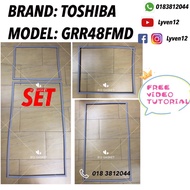 [TOSHIBA-GRR48FMD] REFRIGERATOR DOOR GASKET/GETAH PINTU PETI SEJUK