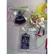 Aikatsu Pripara Merchendise Checkmate Acrylic Keychain Yurika Sakura Sion
