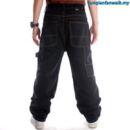 Men's Jeans Men's Hip-Hop Skateboard pants Men's Street Loose Hip-Hop Jeans