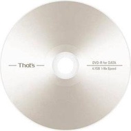 《That’s 太陽誘電》 16X DVD-R 光碟片 (50片裸裝)
