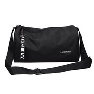 [SG SELLER] Large Capacity Duffel Bag – Women’s Cylindrical Crossbody Sports Gym Travel Shoulder Bag