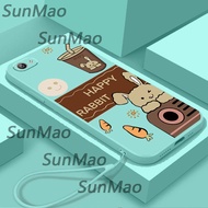 เคสโทรศัพท์ OPPO A83 กรณีป้องกันลายกระต่าย