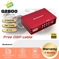 Audxeon G2600 dsp amplifier car amplifier dsp processor 6CH 31-band-EQ BT5.0 app tuning