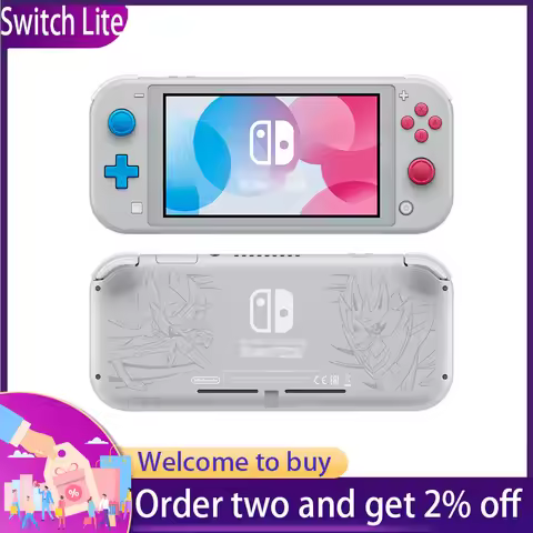 Original second-hand portable handheld game console with built-in Raspberry Pi cracked chip for Nint