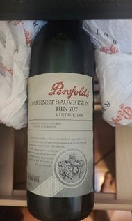 1998 Penfolds 707, Cabinet Sauvignon