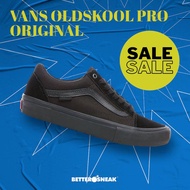 Vans Oldskool Pro BlackOut / FullBlack / Black Insole PopCush Original