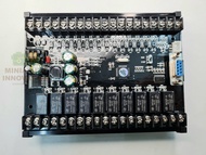 PLC FX2N Mitsu มิซซู PLC บอร์ดควบคุมการตั้งโปรแกรมใช้ในงานอุตสาหกรรม พร้อมฐานยึดราง GX work2 (MI-FX2