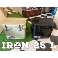 กระติก IRON 25 ลิตร เก็บความเย็นนานถึง 4-5 วัน ราคา 3690.-