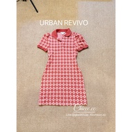 Brick Dress Very Beautiful Urban revivo Brand used