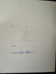 Apple Store 禮品卡 HKD $800