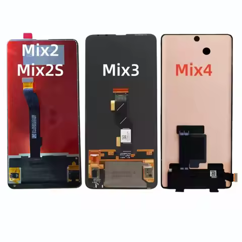 6.67'' AMOLED For Xiaomi Mix4 2106118C Mix3 Mix2 Mix2S LCD Display Touch Panel Screen Digitizer Asse