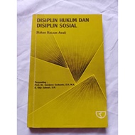LEGAL DISCIPLINE AND SOCIAL DISCIPLINE BOOK