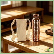 [Toolroom] Bottle Portable Handcrafted Drinkware Copper Bottle for  Backpacking Outdoor