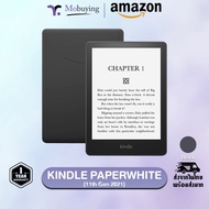 เครื่องอ่านหนังสือ Amazon Kindle Paperwhite 2021 8/16/32GB eBooks Reader (11th Gen 2021) เครื่องอ่านหนังสือถนอมสายตา หน้าจอขนาด 6.8 นิ้ว 300 PPI กันน้ำมาตรฐาน IPX8