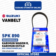 Fanbelt AC SUZUKI Karimun Wagon R Karimun Estilo 5PK 890 Original ORI 17521-67LA0-000
