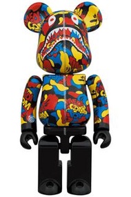 BE@RBRICK 超合金 MEDICOM TOY CAMO SHARK