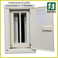 ◈ ✾ ۩ (NEW PACKAGING) America / KOTEN PLUG-IN Panel Board/Box Branches 4,6,8,10,12,14,16,18,20 Hole
