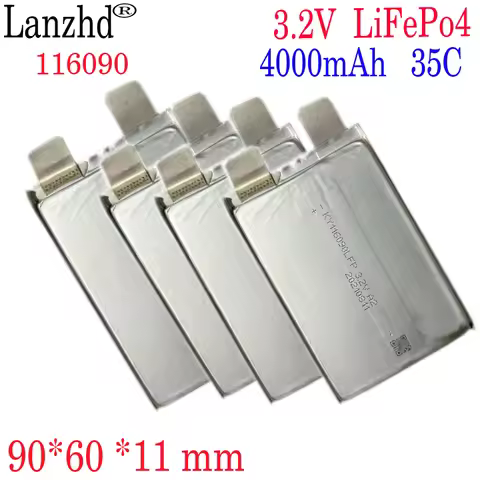 1-12pcs 3.2V Lifepo4 battery 35C 70C starting power supply model airplane Batteries DIY RV Boat Cell