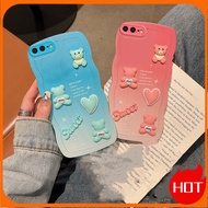 For iPhone 7 Plus 8 Plus Case 11 12 Pro Max 6 6S Plus X XR XS XS Max Case Casing 3D Diy Korean cartoon phone case cover