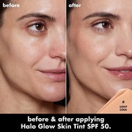 ELF COSMETICS sunscreen foundation $18 Halo Glow Skin Tint SPF 50