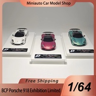 New In Stock Bcp 1:64 Porsche 918 Spyder Bcp 1:64 Porsche 918 Resin Limited Edition Diecast Ornament