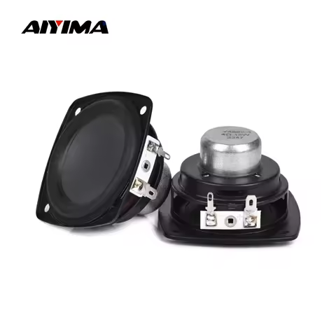 AIYIMA 2Pcs 2.75 Inch Portable Speaker 4 Ohm 15W Bluetooth Speakers Full Range Audio Speaker Neodymi