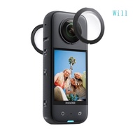 Will For Insta360X3 Cover Case Anti-scratch ONE X3 Camera Lens Guards Protector