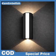 KamEm Waterproof LED Wall Lamp Outdoor Warm White Cold White Modern Exterior Lighting for Home Facad