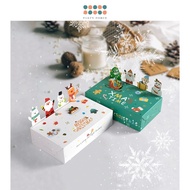 Christmas 3D Paper Gift Box for Christmas gift goodie bag