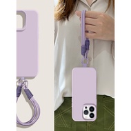 Fabio universal phone case braided lanyard, new velvet‑lined snap‑on lanyard in fresh, candy‑colored